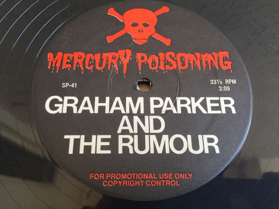 Graham Parker And The Rumour ‎- Mercury Poisoning - Arista ‎- SP-41 [Photo 4]