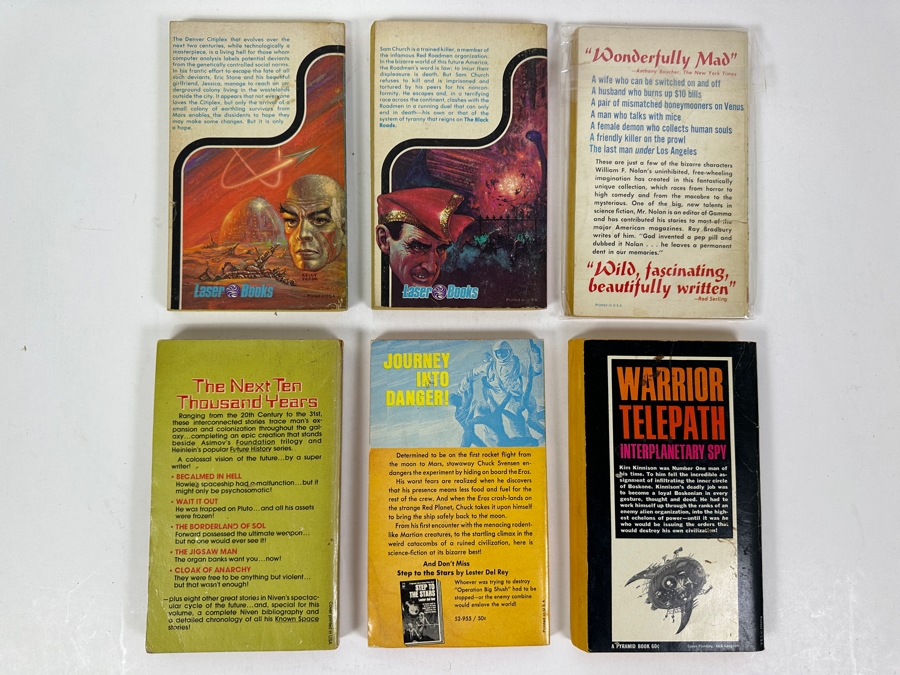 (6) Science Fiction Paperback Books [Photo 8]