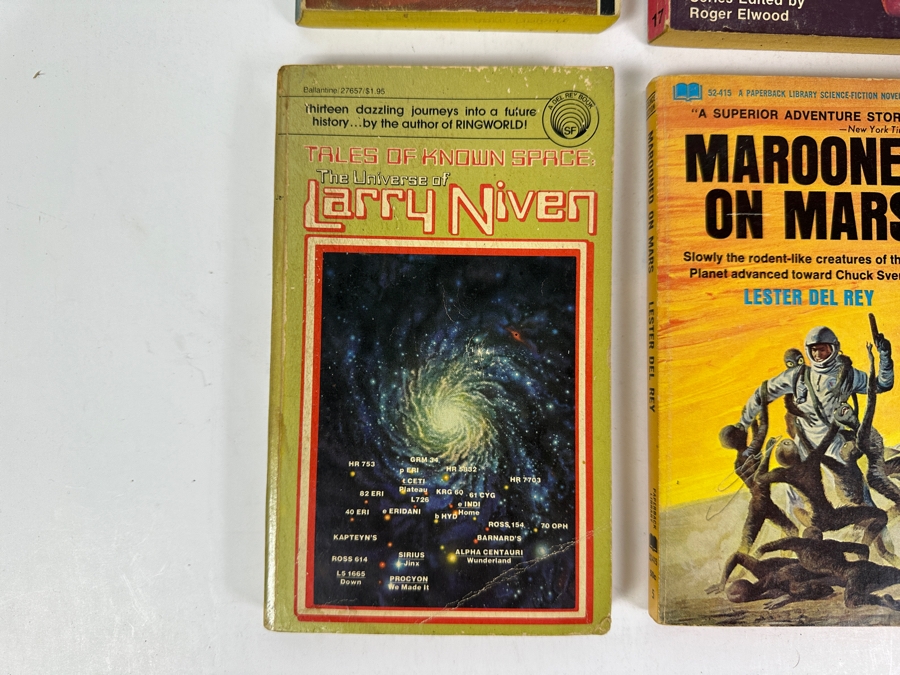 (6) Science Fiction Paperback Books [Photo 5]