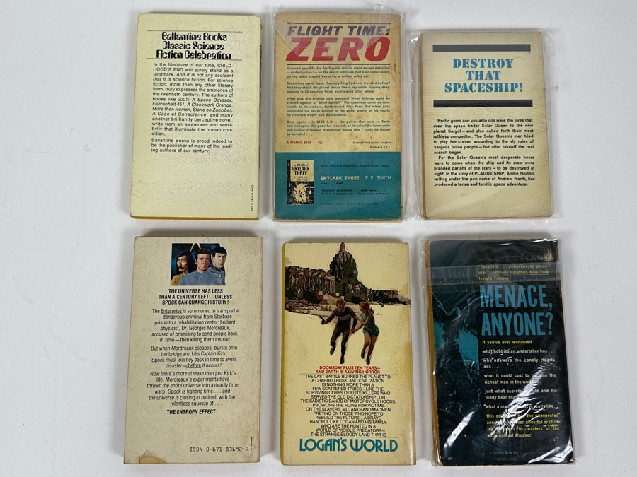 (6) Science Fiction Paperback Books [Photo 8]
