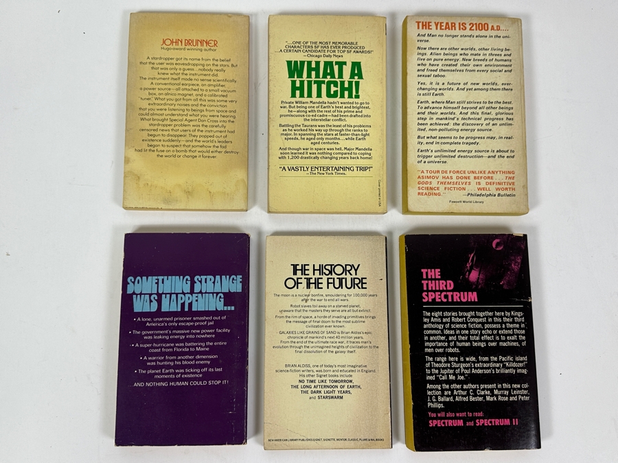 (6) Science Fiction Paperback Books [Photo 8]