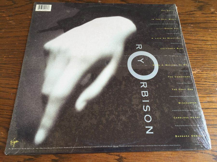 Roy Orbison ‎- Mystery Girl  - Virgin Records America, Inc. ‎- 7 91058-1 - SEALED [Photo 2]