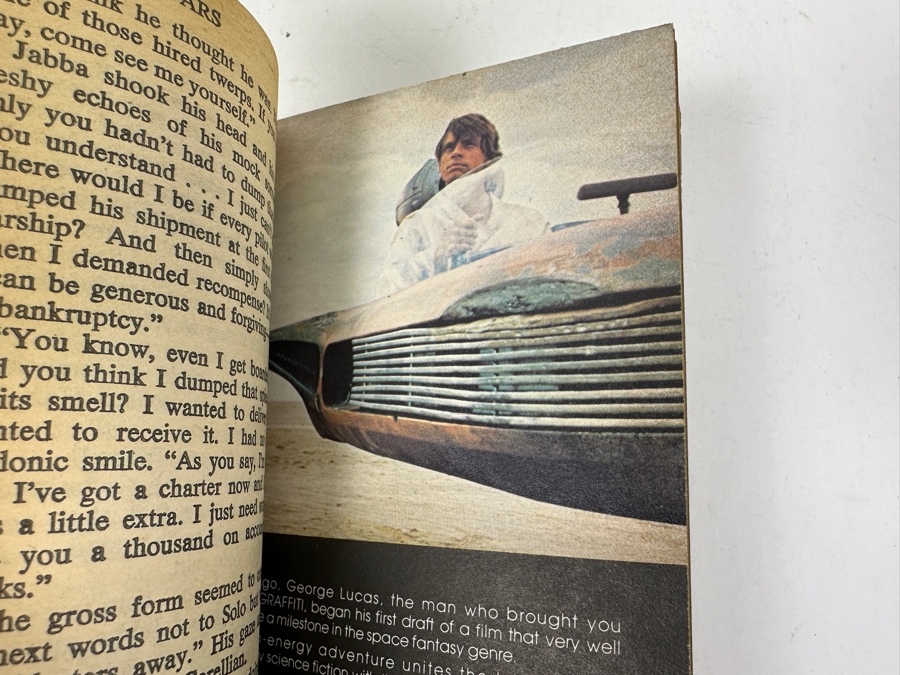 Vintage George Lucas Star Wars From The Adventures Of Luke Skywalker Paperback Book [Photo 3]