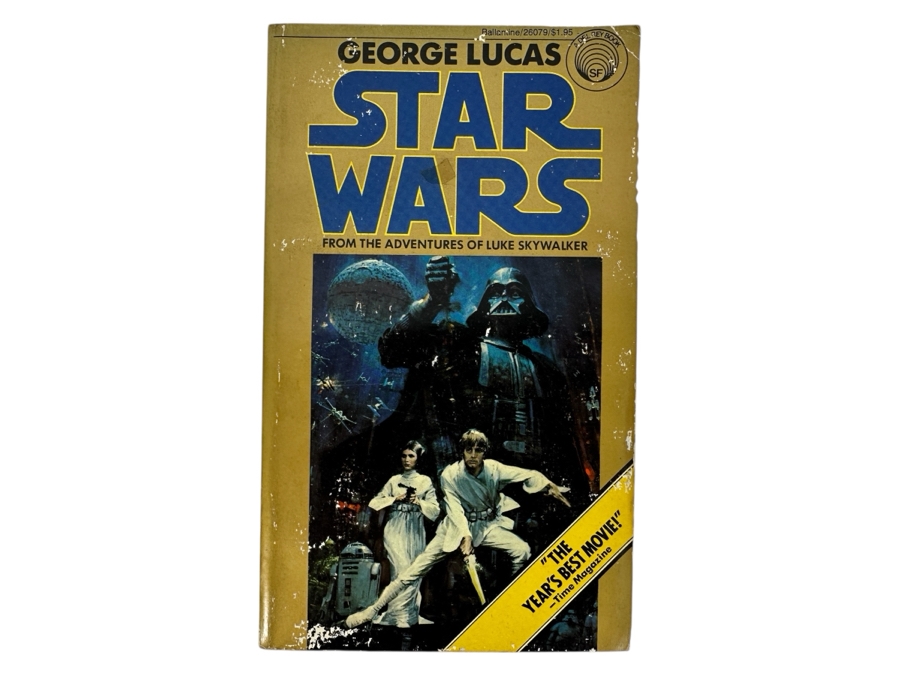 Vintage George Lucas Star Wars From The Adventures Of Luke Skywalker Paperback Book