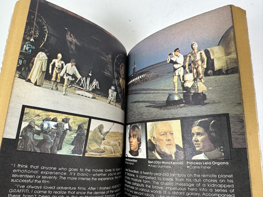 Vintage George Lucas Star Wars From The Adventures Of Luke Skywalker Paperback Book [Photo 4]