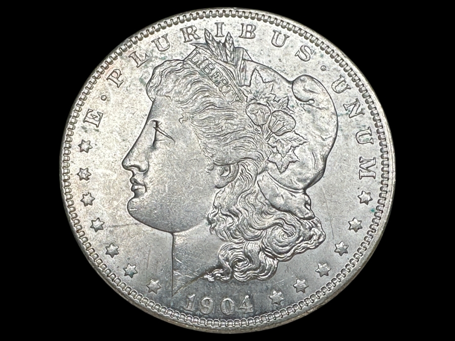 1904 O Morgan Silver Dollar