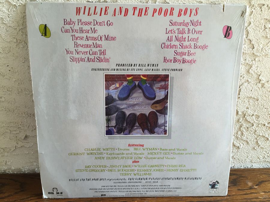 Willie And The Poor Boys ‎- Willie And The Poor Boys  - Passport Records ‎- PB 6047 - SEALED [Photo 2]
