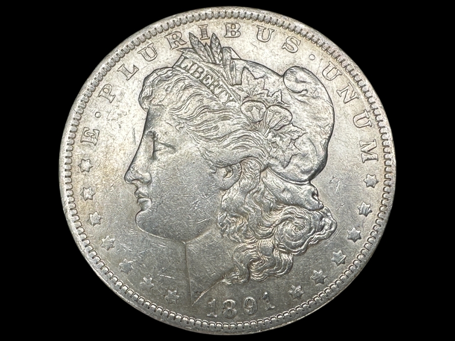 1891 Morgan Silver Dollar