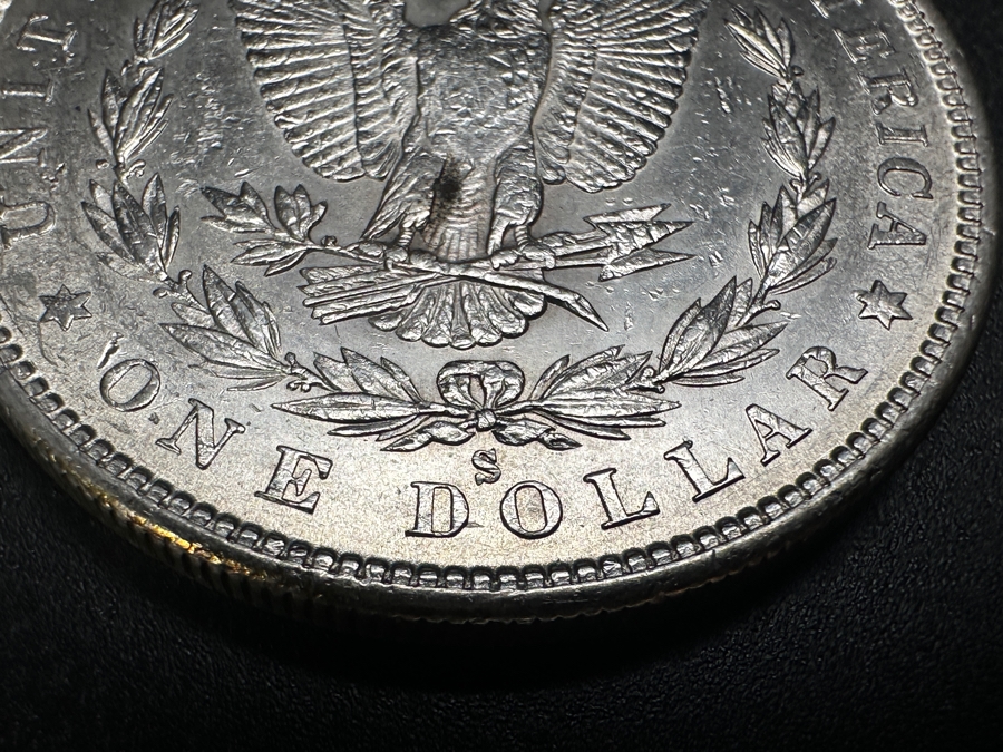 1880 S Morgan Silver Dollar [Photo 4]