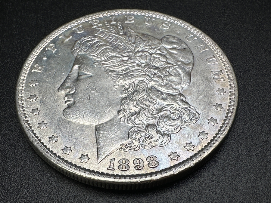 1898 Morgan Silver Dollar [Photo 2]