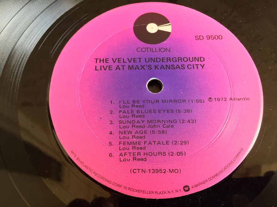 Velvet Underground, The ‎- Live At Max's Kansas City - Cotillion ‎- SD 9500 - MONO [Photo 4]