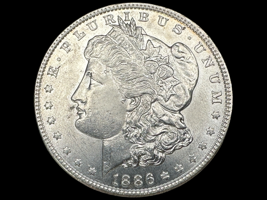 1886 Morgan Silver Dollar