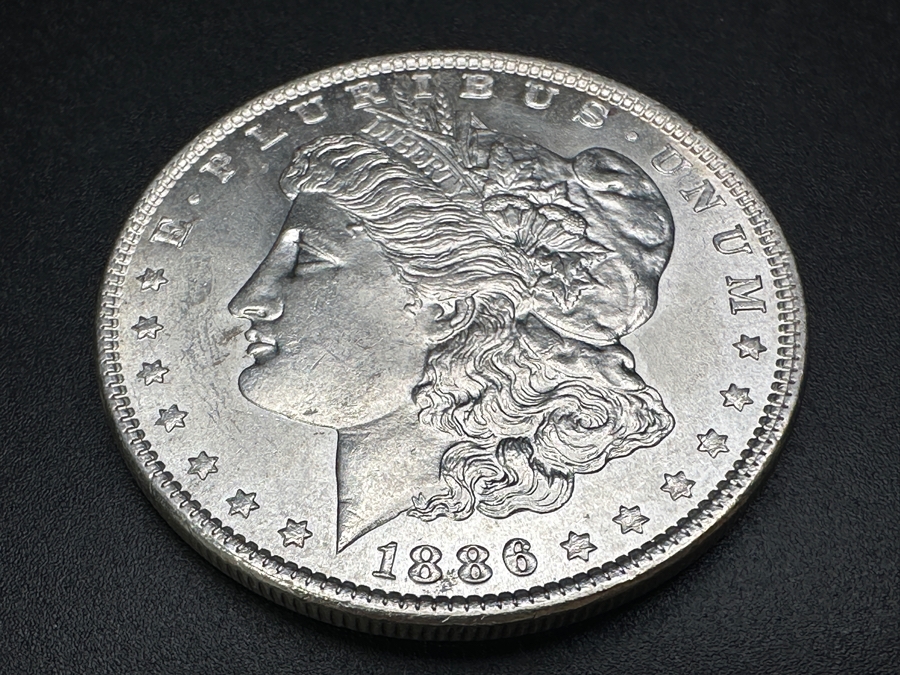 1886 Morgan Silver Dollar [Photo 2]