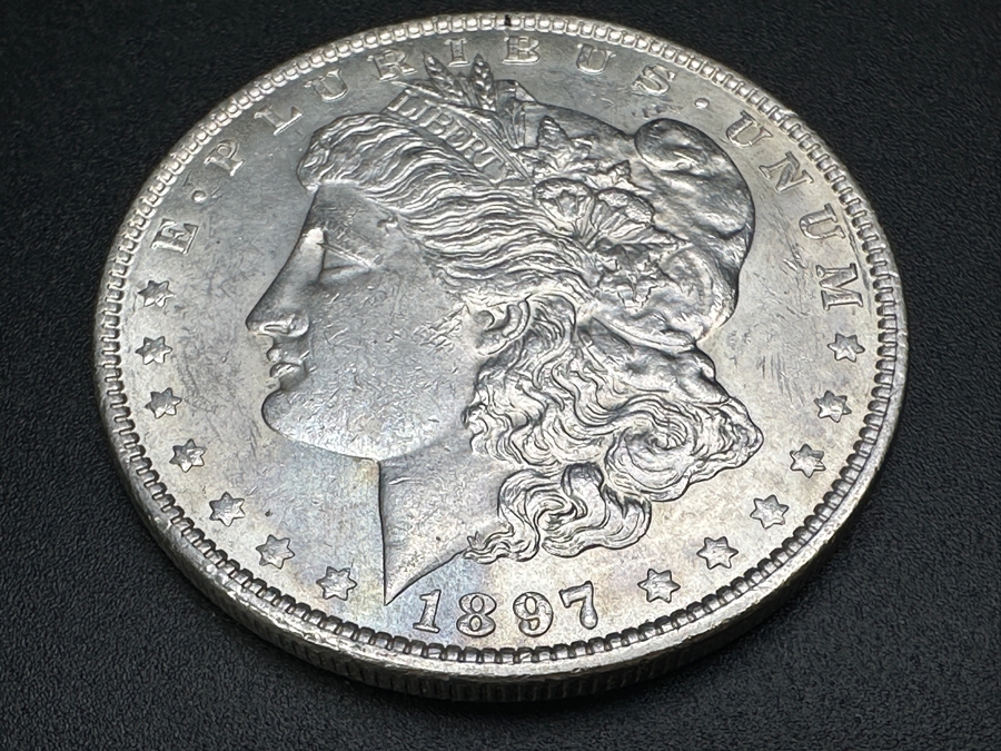1897 Morgan Silver Dollar [Photo 2]