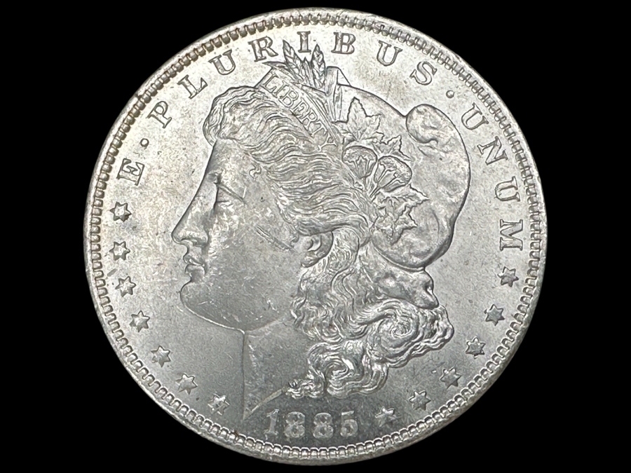 1885 O Morgan Silver Dollar