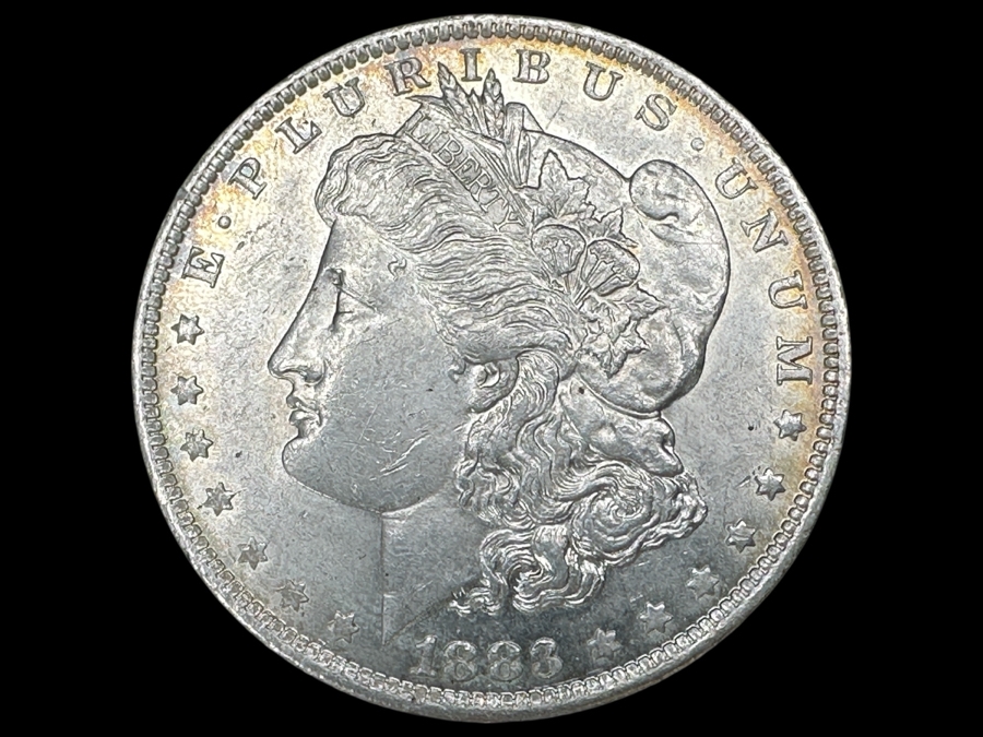 1883 O Morgan Silver Dollar