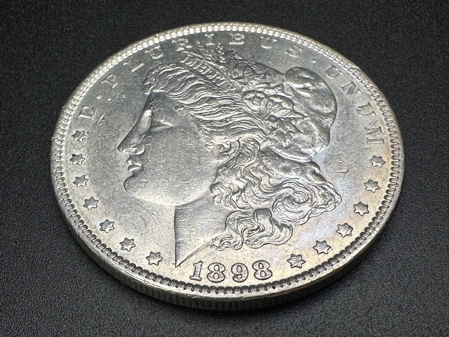 1898 Morgan Silver Dollar [Photo 2]