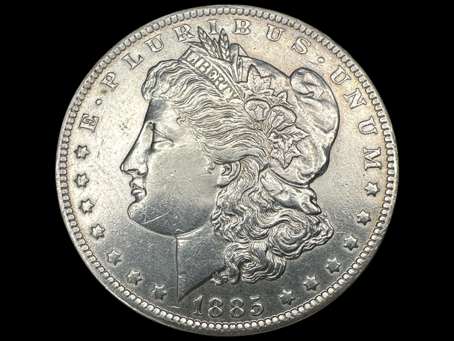 1885 O Morgan Silver Dollar