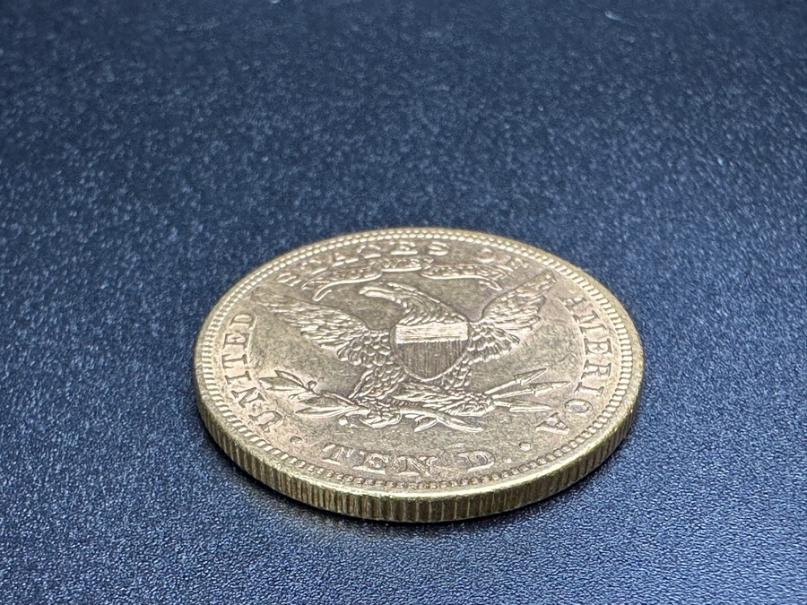 Antique 1895 $10 Liberty Gold Eagle Coin [Photo 7]