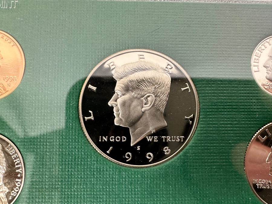 (4) United States Mint Proof Coin Sets From 1998 S Mint [Photo 3]