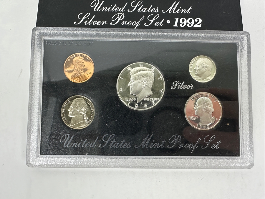 1992 United States Mint Silver Proof Coin Set [Photo 2]