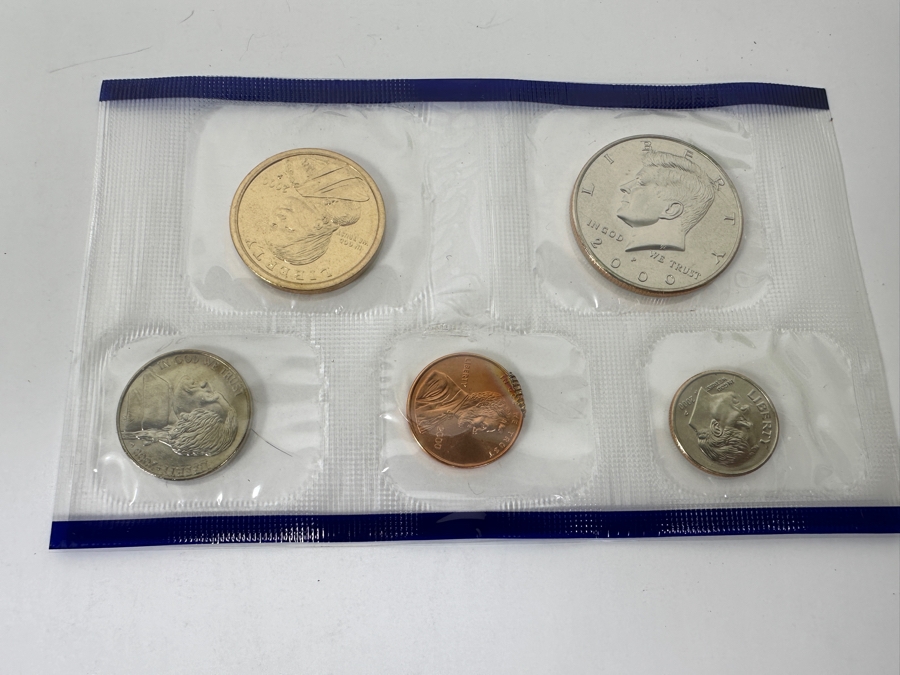 1999 United States Mint Uncirculated Coin Sets From Denver Mint And Philadelphia Mint And 2000 United States Mint Uncirculated Coin Sets From Denver Mint And Philadelphia Mint  [Photo 12]