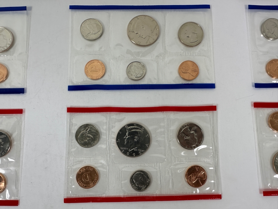 1990, 1991, 1992 & 1993 United States Mint Uncirculated Coin Sets With D And P Mint Marks [Photo 8]