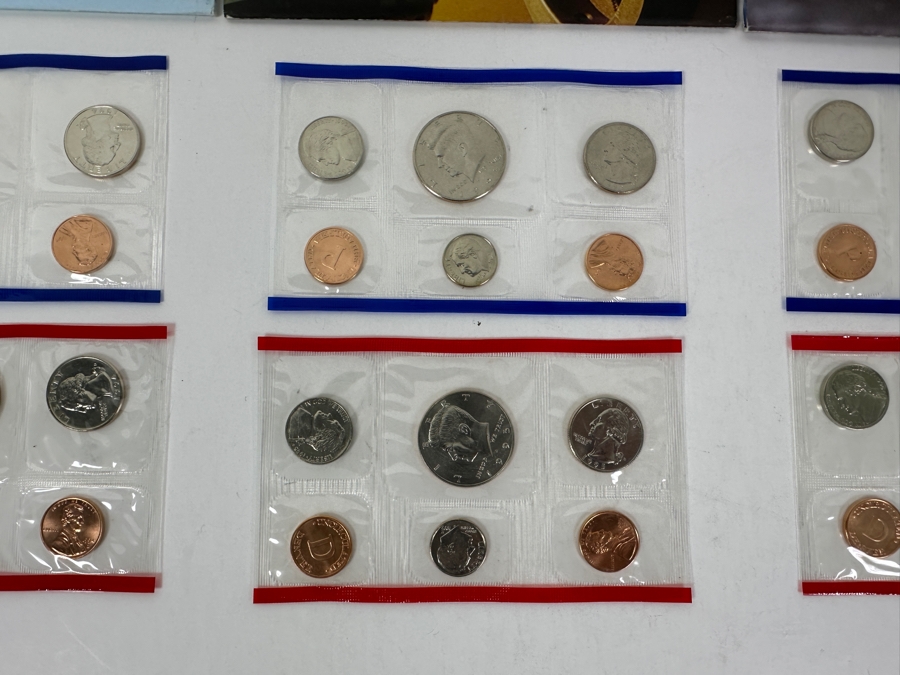1994, 1995, 1996 & 1997 United States Mint Uncirculated Coin Sets With D And P Mint Marks	 [Photo 5]