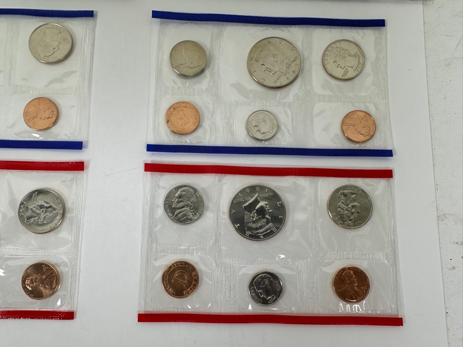 1994, 1995, 1996 & 1997 United States Mint Uncirculated Coin Sets With D And P Mint Marks	 [Photo 9]