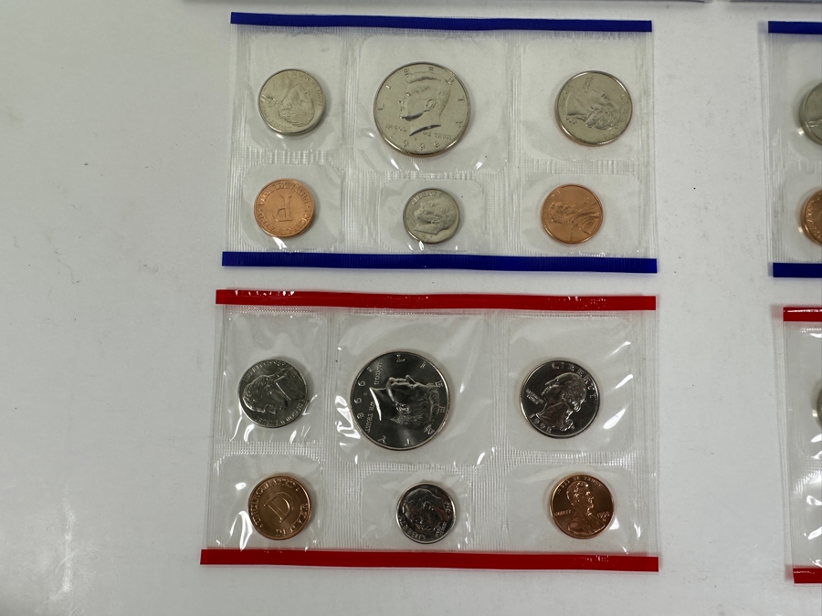 (2) 1998 United States Mint Uncirculated Coin Sets With D And P Mint Marks, (1) 1999 & 2000 United States Mint Proof Sets And 1999 & 2000 United States Mint 50 State Quarters Proof Sets [Photo 9]