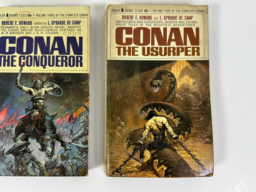(6) Fantasy / Conan The Barbarian Paperback Books [Photo 7]