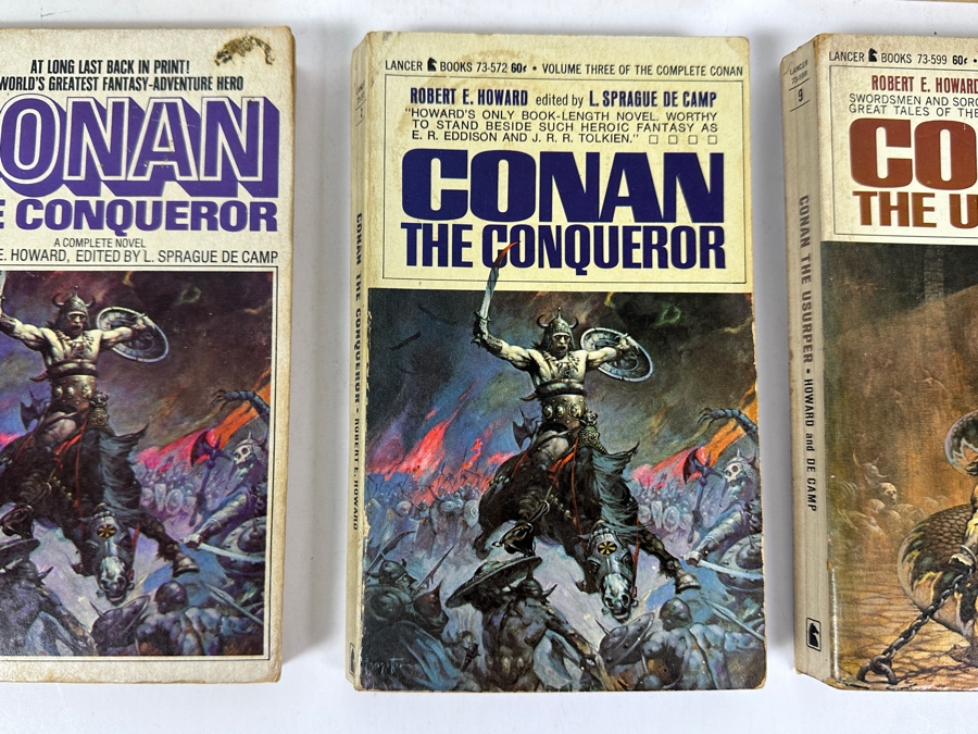 (6) Fantasy / Conan The Barbarian Paperback Books [Photo 6]