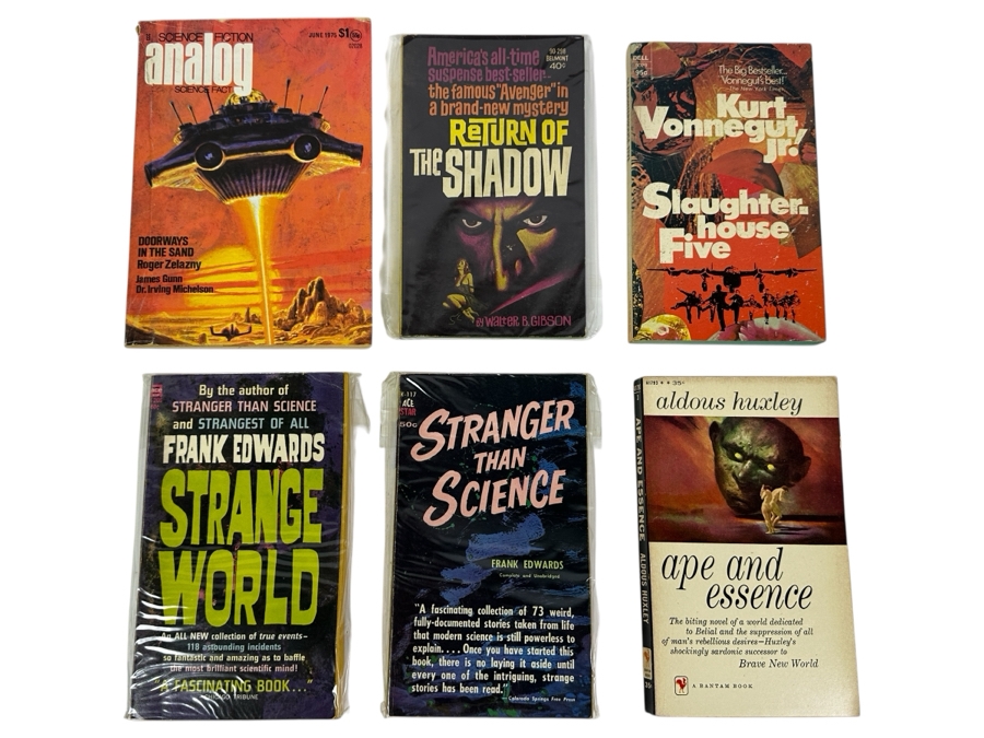 (6) Paperback Books