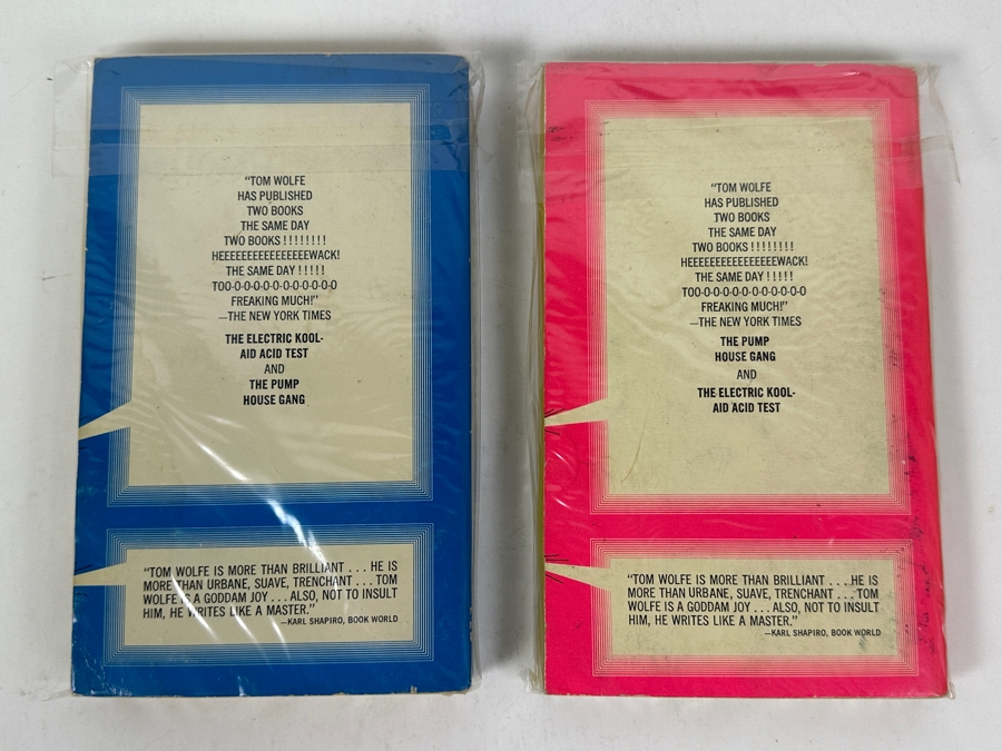 Tom Wolfe Paperback Books: The Electric Kool-Aid Acid Test And The Pump House Gang [Photo 5]