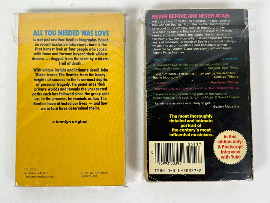 (2) Beatles Paperback Books: All You Needed Was Love The Beatles After The Beatles By John Blake And Shout! The Beatles In Their Generation By Philip Norman [Photo 4]