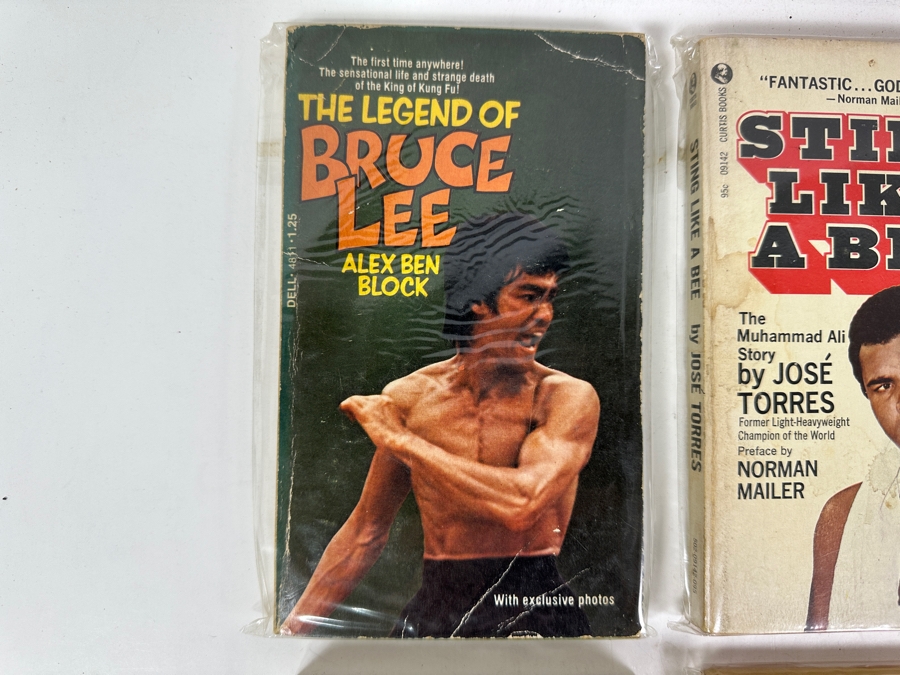 (6) Sports Related Paperback Books: Bruce Lee, Muhammad Ali, Rose Bowl All-American, The Great Houdini, Harlem Globetrotters & Koko’s Filly Del Mar Harness Racing [Photo 2]