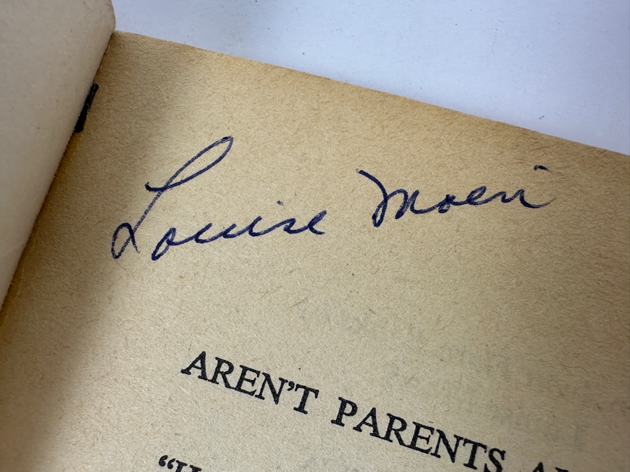 (6) Paperback Books: Planet Of The Apes, Signed The Girl Who Lived On The Ferris Wheel Signed By Louise Moeri, Ray Bradbury, Disney Frankenstein And The Whiz Kid And After The Flames Sci-Fi Book [Photo 6]