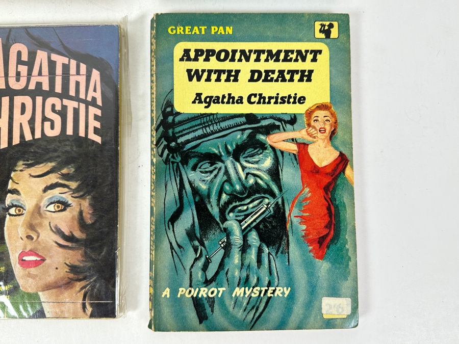 (6) Agatha Christie Mystery Paperback Books [Photo 7]