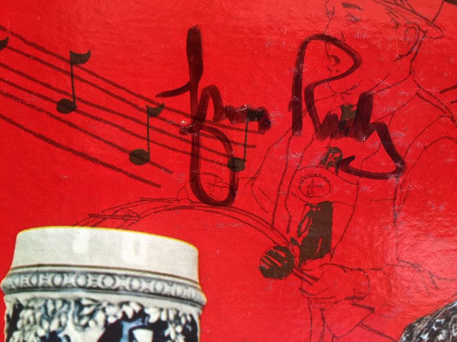 Rudy Vallee - Stein Songs - DL 4242 - SIGNED [Photo 2]