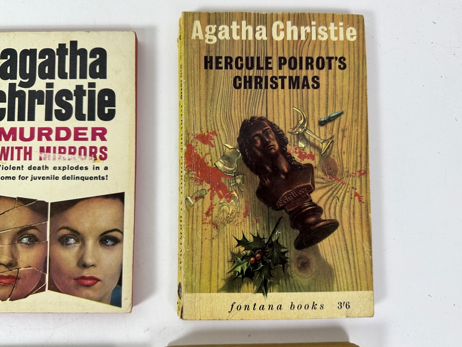 (8) Agatha Christie Mystery Paperback Books [Photo 5]