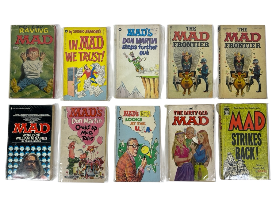 (10) MAD Paperback Books