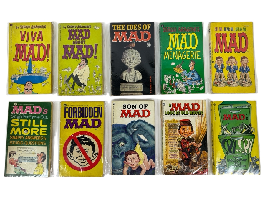 (10) MAD Paperback Books