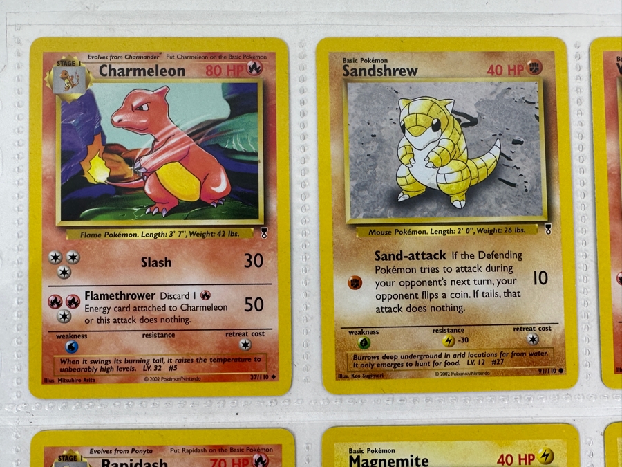 (18) Vintage Pokemon Trading Cards [Photo 10]