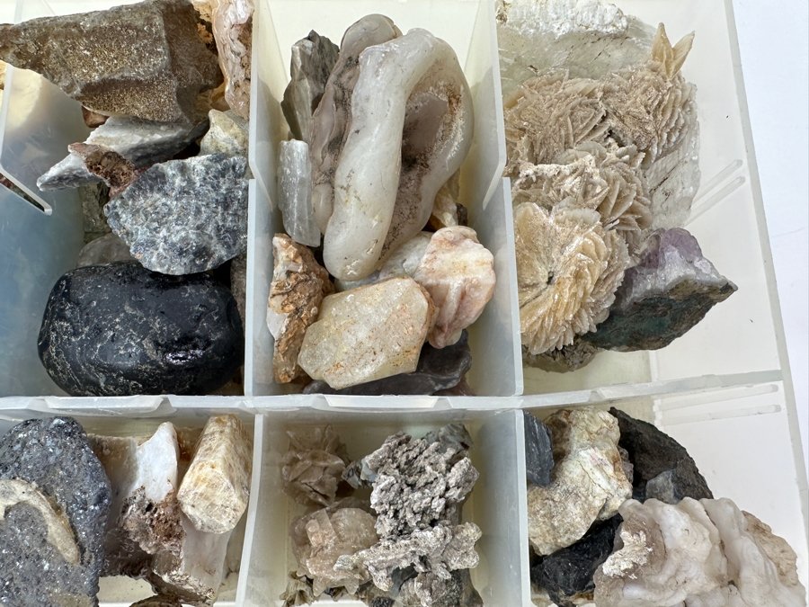Tray Of Various Rocks & Minerals - See Photos [Photo 6]