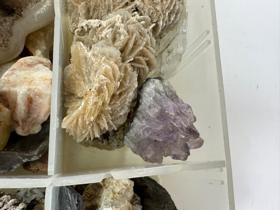 Tray Of Various Rocks & Minerals - See Photos [Photo 9]