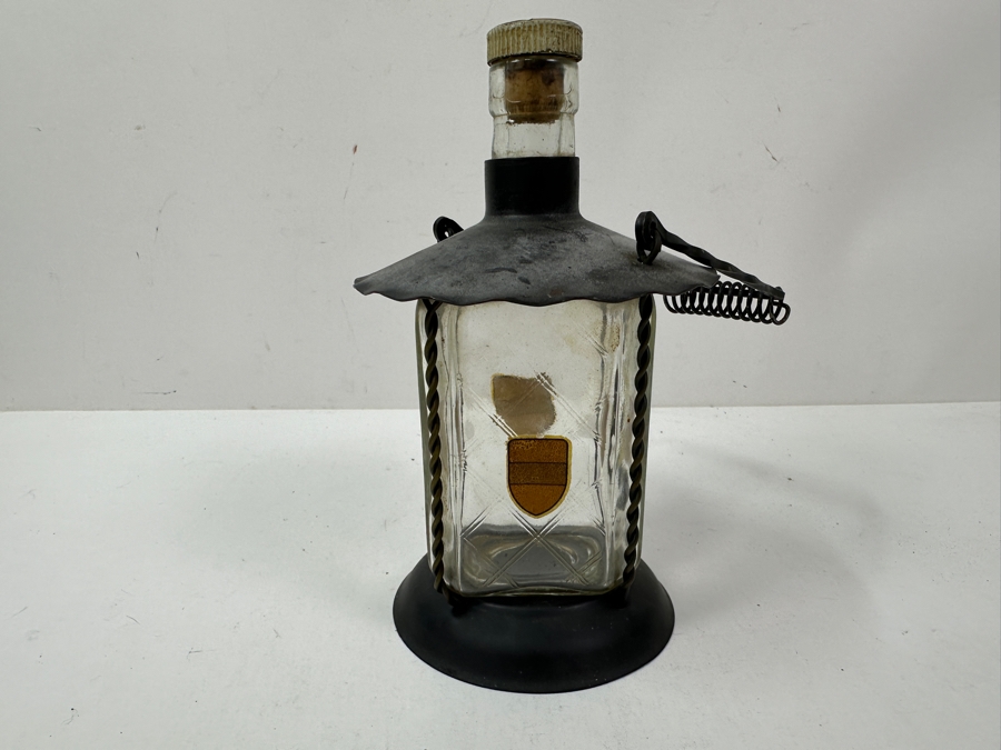 Vintage Lantern Style Liquor Decanter From Zurich Switzerland Hersteller 8H [Photo 2]