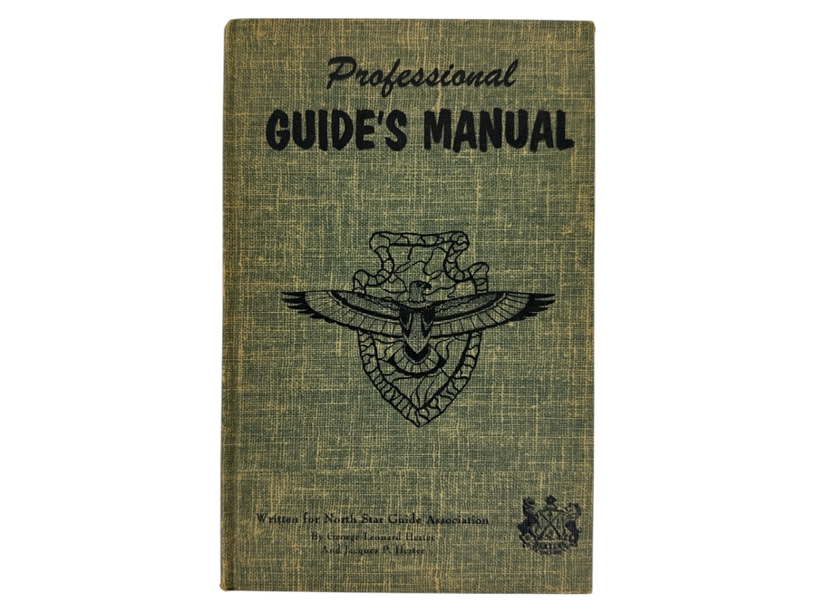 1960 First Edition Hardcover Book Professional Guide’s Manual