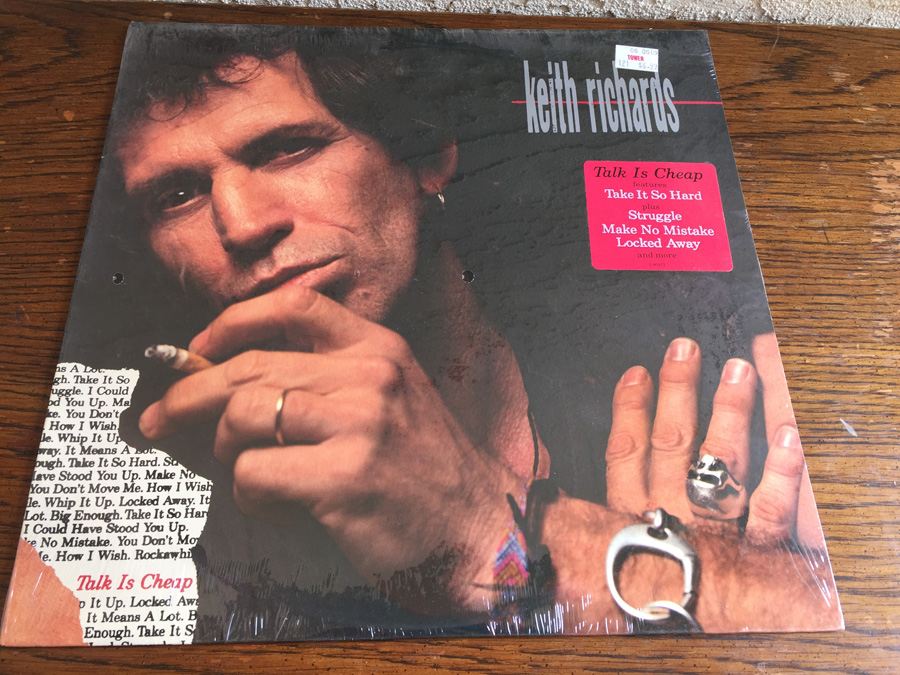 Keith Richards ‎- Talk Is Cheap - Virgin ‎- 7 90973-1 - SEALED