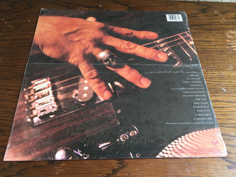 Keith Richards ‎- Talk Is Cheap - Virgin ‎- 7 90973-1 - SEALED [Photo 3]