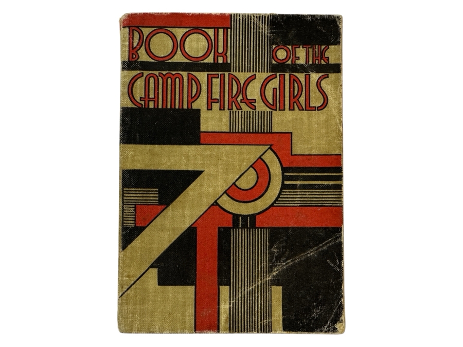 1938 Second Printing The Book Of The Camp Fire Girls Book